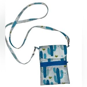 Convertible Crossbody Phone Bag Cactus Print